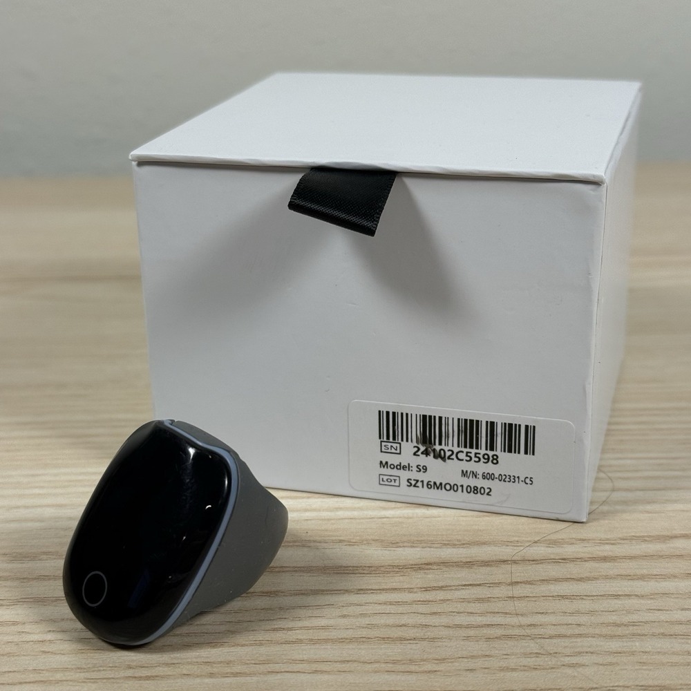 O2 Ring Model S9 Rechargeable Wearable Oxygen Monitor Ring & Heart Rate Tracking